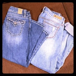 Jean pants and capris